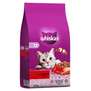 Whiskas Dry Beef 3.8kg
