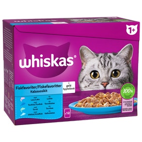 Whiskas® 1+ Fish Selection in Jelly