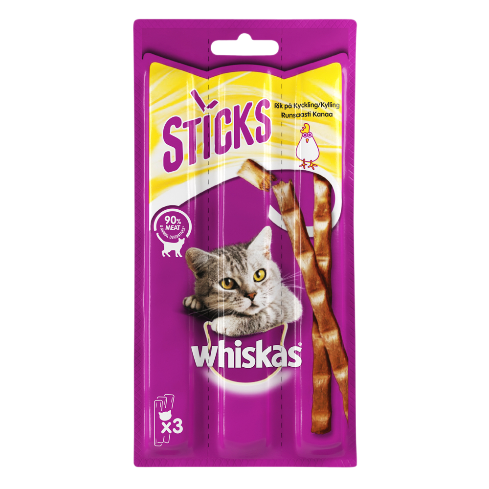 Whiskas Sticks Kylling2